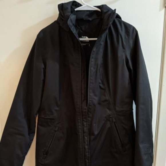 North Face Lined Rain Coat - Picture 3 of 7